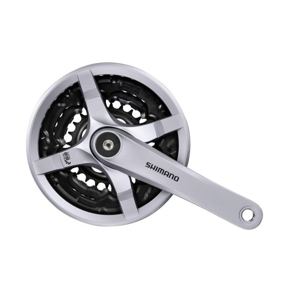 SHIMANO Tourney FC-TY501 24-34-42T srebrni 175 - pogon-Ciklo-Centar-Zagreb