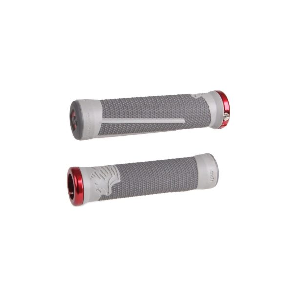 ODI AG-2 LOCK-ON GRIPS 135mm gripovi - sivo crveni