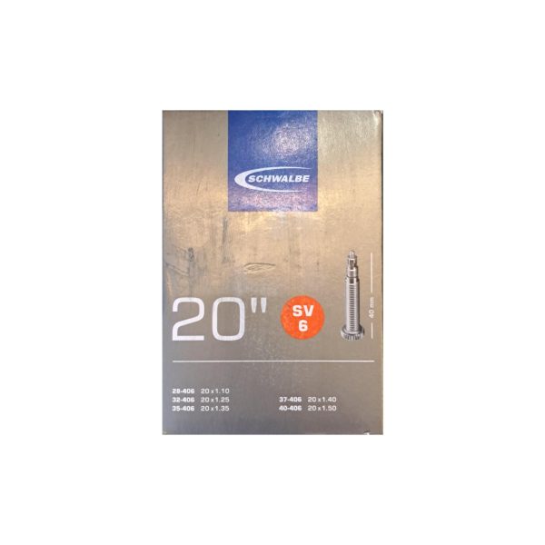 SCHWALBE 20x1.00-1.5 FV 40mm SV6 - zračnica za bicikl