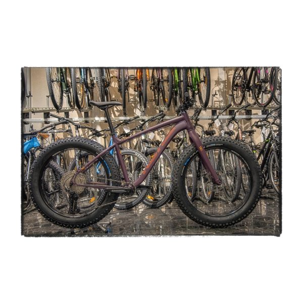 KONA Wo fatbike bicikl - ljubičasti