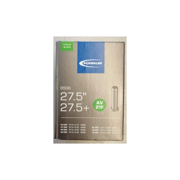 SCHWALBE 27.5x2.10-3.00 LIGHT AV21F TR4 - zračnica za bicikl