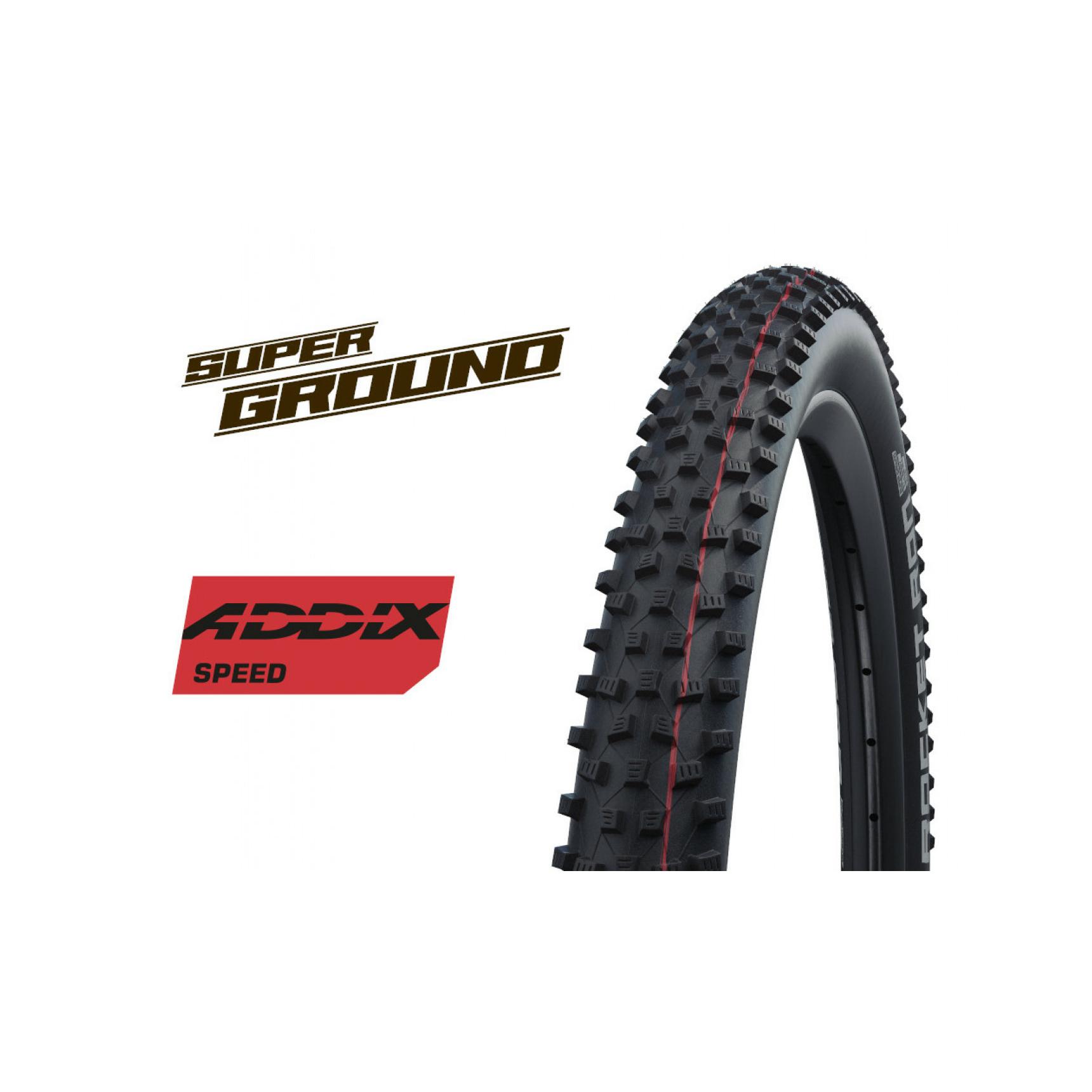 SCHWALBE ROCKET RON 26x2.35 LiteSkin AdxSpd EVO - vanjska guma za bicikl - Slika 2
