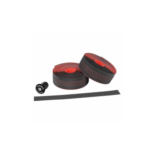 ERGOTEC Sanremo 3,2 mm traka za upravljač - crno crvena