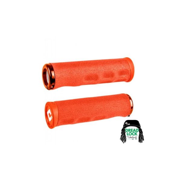 ODI F-1 SERIES Dread Lock V2.1 LOCK-ON gripovi - narančasti