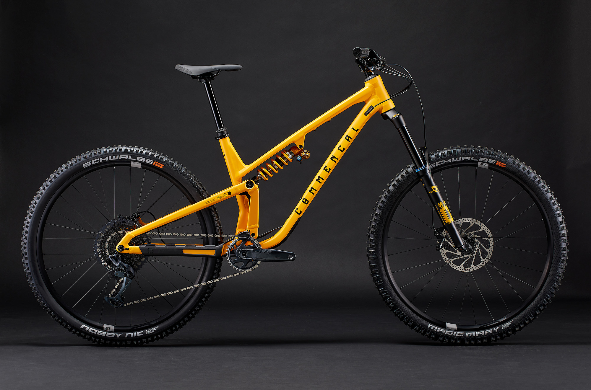 COMMENCAL META V5 OHLINS EDITION YELLOW - bicikl - Slika 2