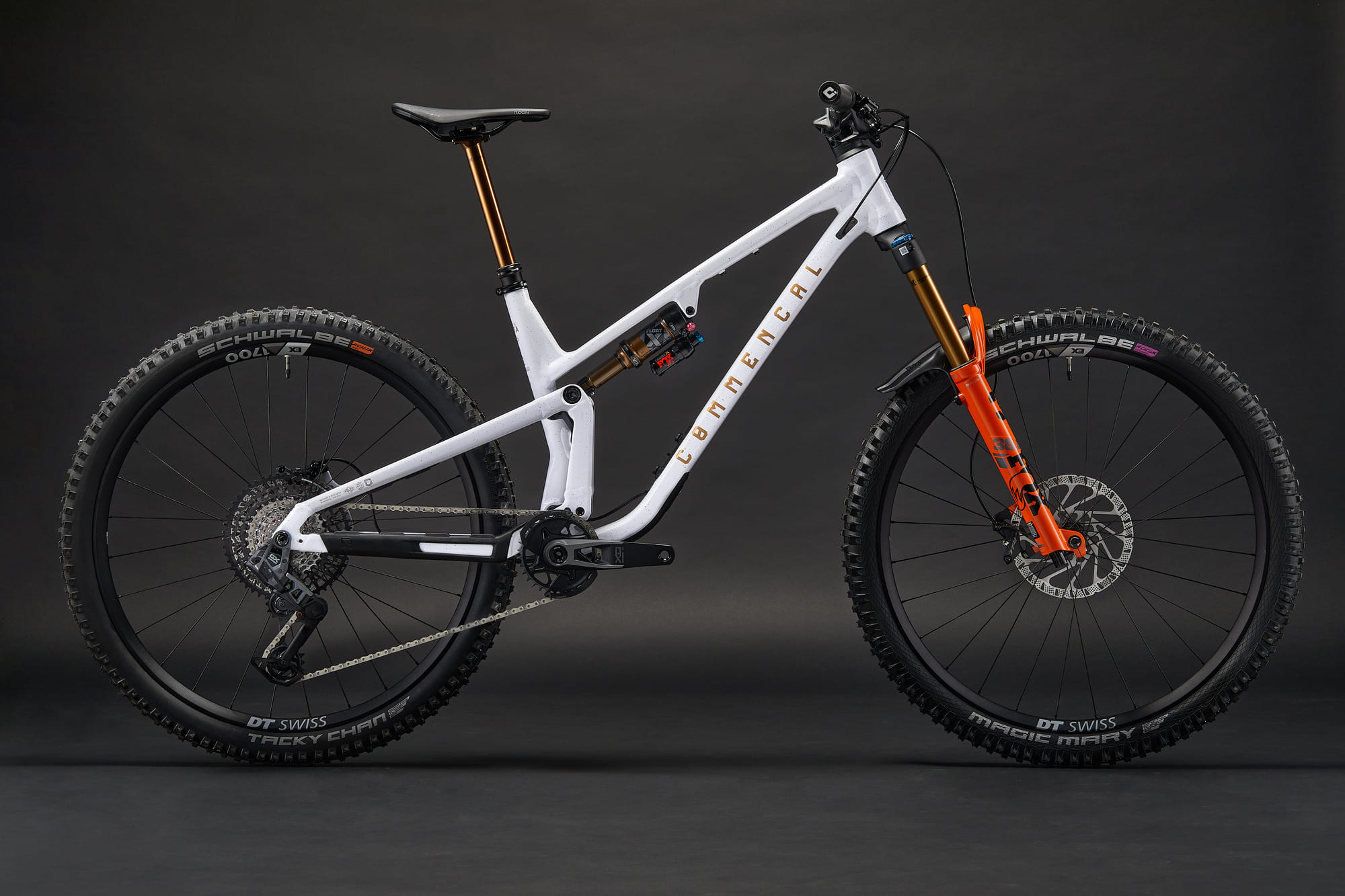 COMMENCAL META V5 SIGNATURE GLITTERY WHITE 2025 - bicikl - Slika 2