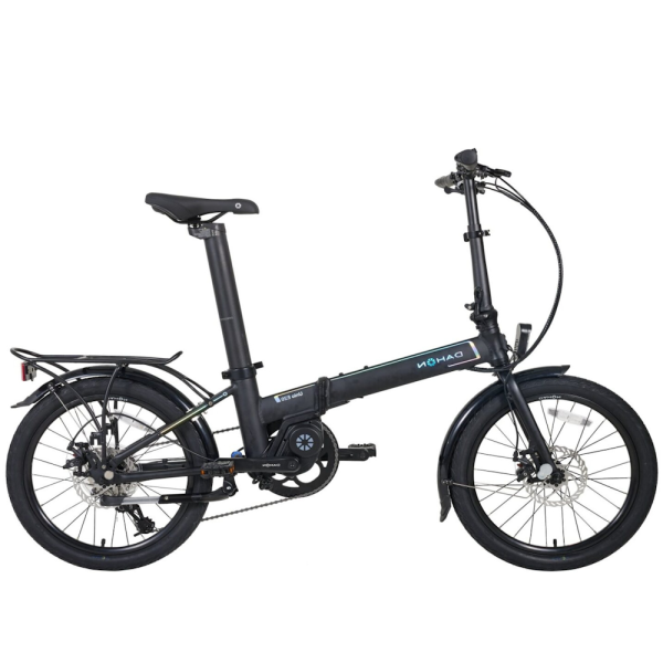 DAHON Unio E 20 električni sklopivi bicikl - crni