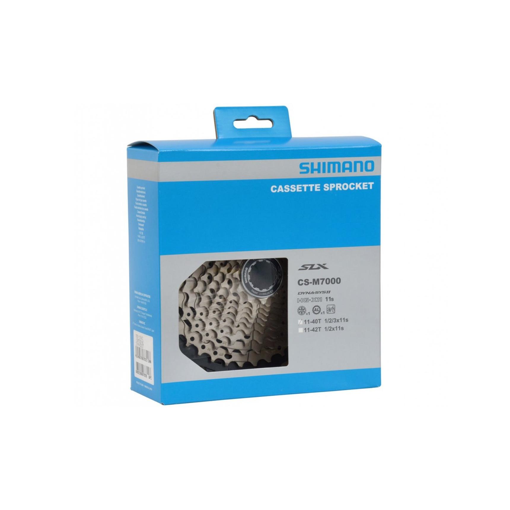 SHIMANO SLX CS-M7000 11-42 11sp kazeta za bicikl - Slika 3