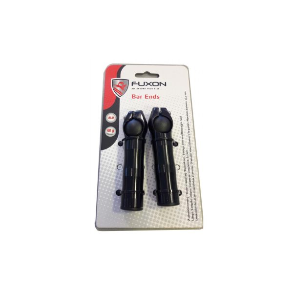 FUXON BAR END rogovi za bicikl alu crni 061-72662