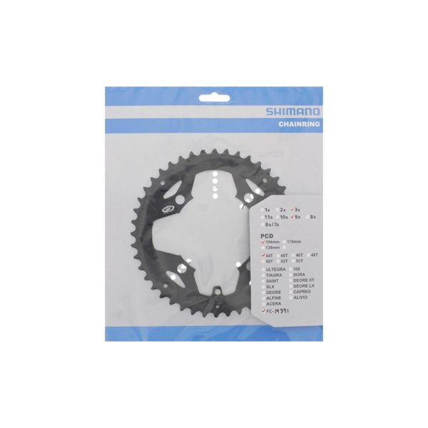 SHIMANO FC-M391 44/4 104 CRN LANČANIK POGONA