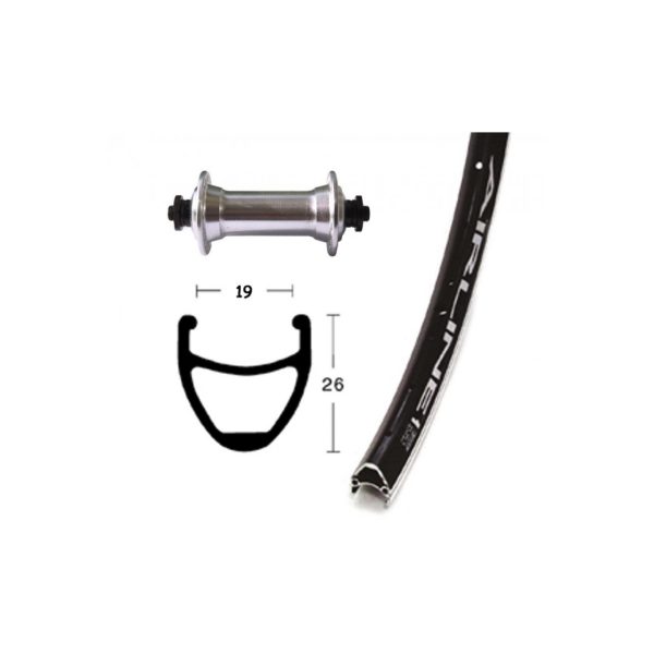 SHIMANO Vuelta 28X1.75@ QR - prednji kotač-Ciklo-Centar-Zagreb