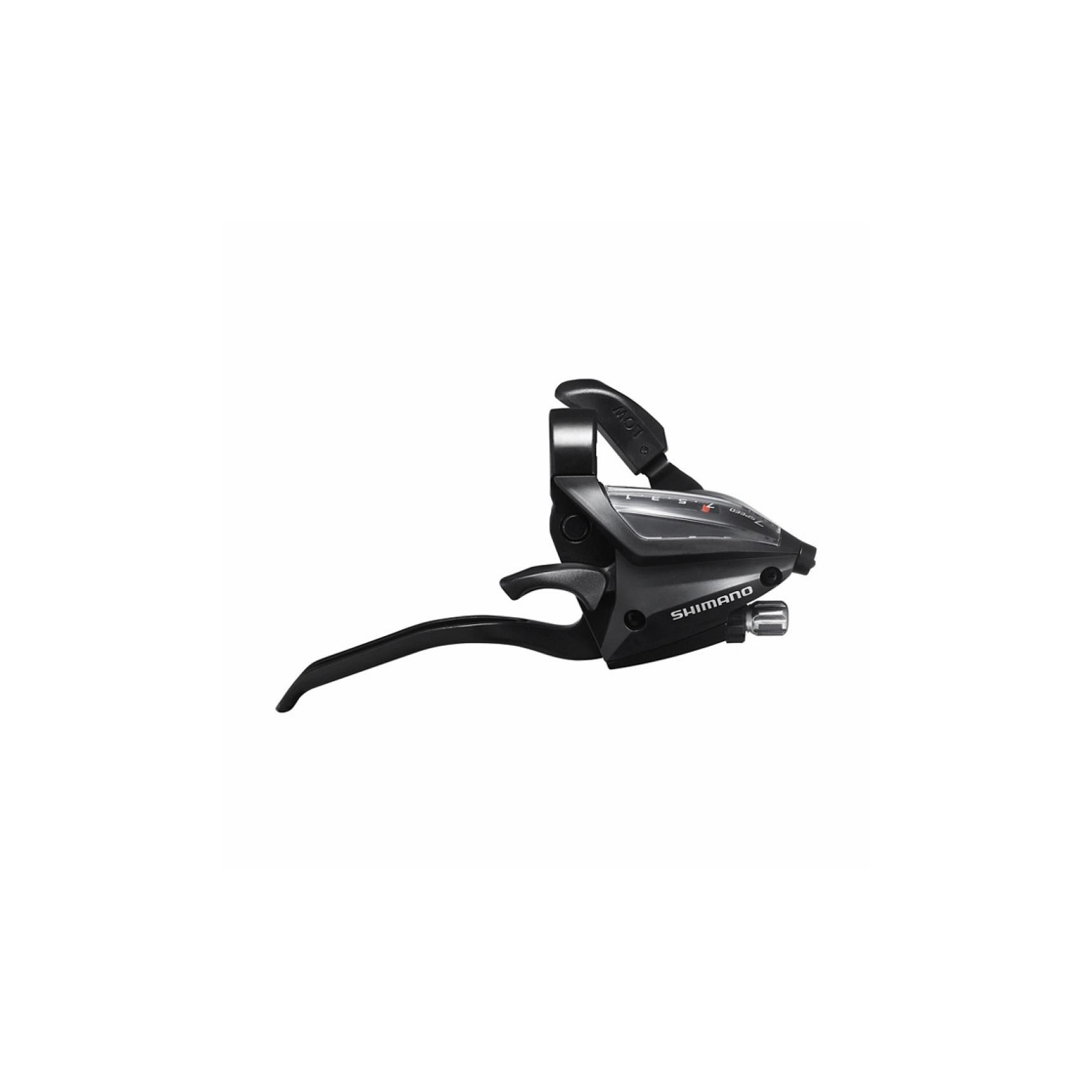 SHIMANO ST-EF500-7R4A desna | stražnja ručica kočnice i mjenjača - crna-Ciklo-Centar-Zagreb