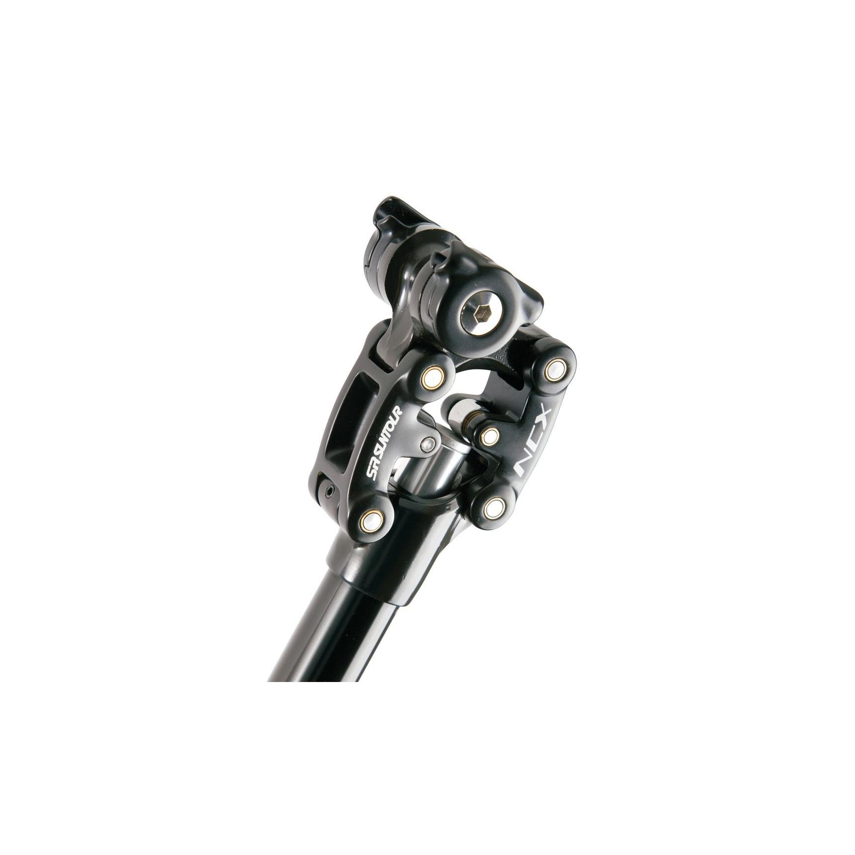 SR-SUNTOUR NCX 27.2 L400 držač sjedala s amortizerom za bicikl crni - Slika 2