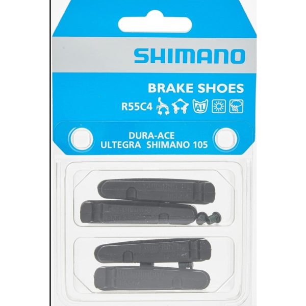 SHIMANO R55C4 pakne za aluminijske cestovne obruče - 2 para