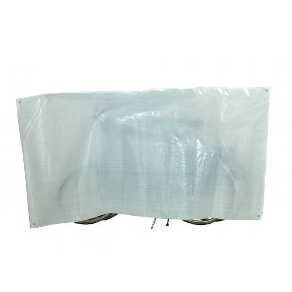 VK INTERNATIONAL Duo 130x250cm navlaka za bicikl - bijela