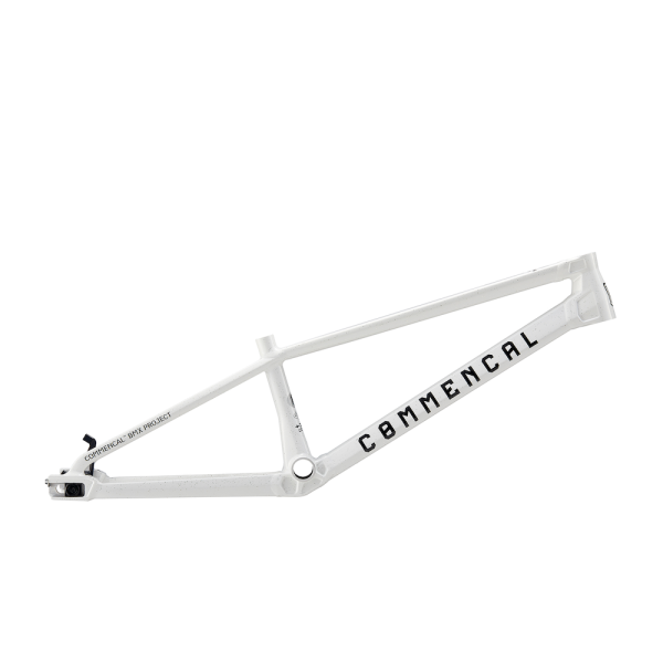 FRAME COMMENCAL BMX V1 GLITTERY WHITE - rama