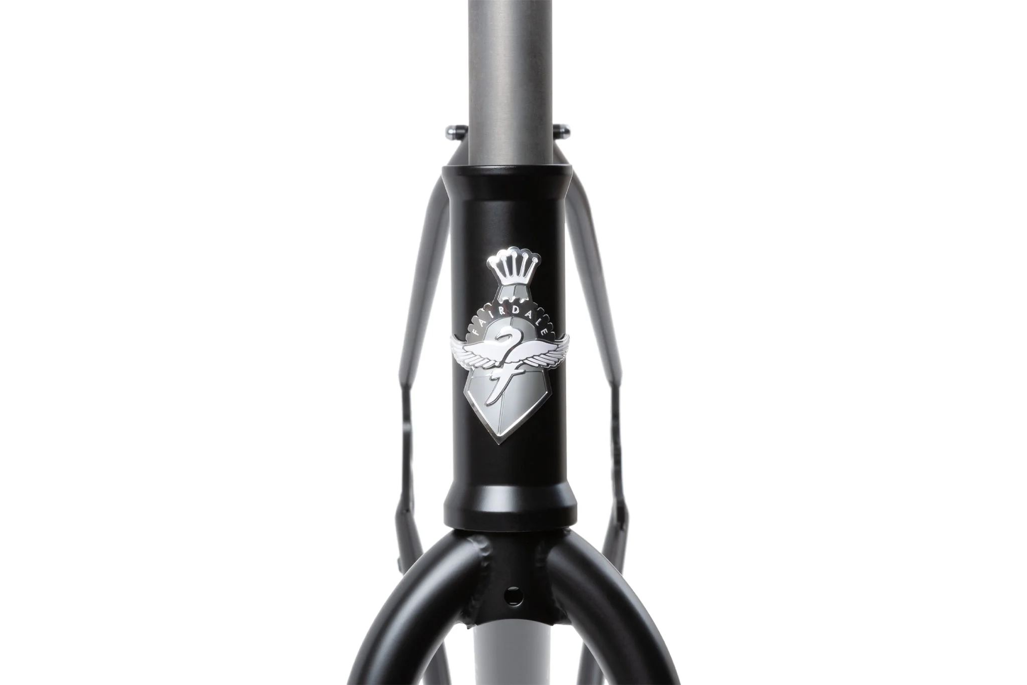 FAIRDALE Weekender frame and fork kit Matte Black with Silver Stickers - okvir - Slika 3