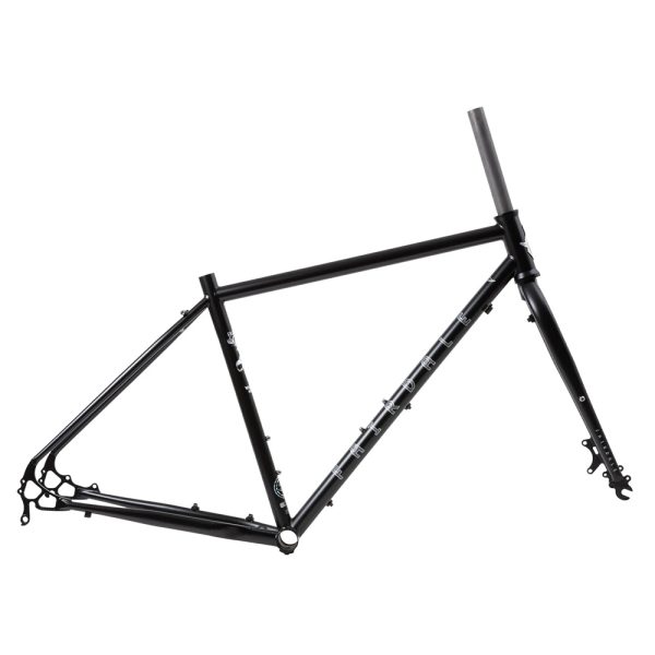 Fairdale Weekender frame and fork kit Matte Black with Silver Stickers - okvir-Ciklo-Centar-Zagreb