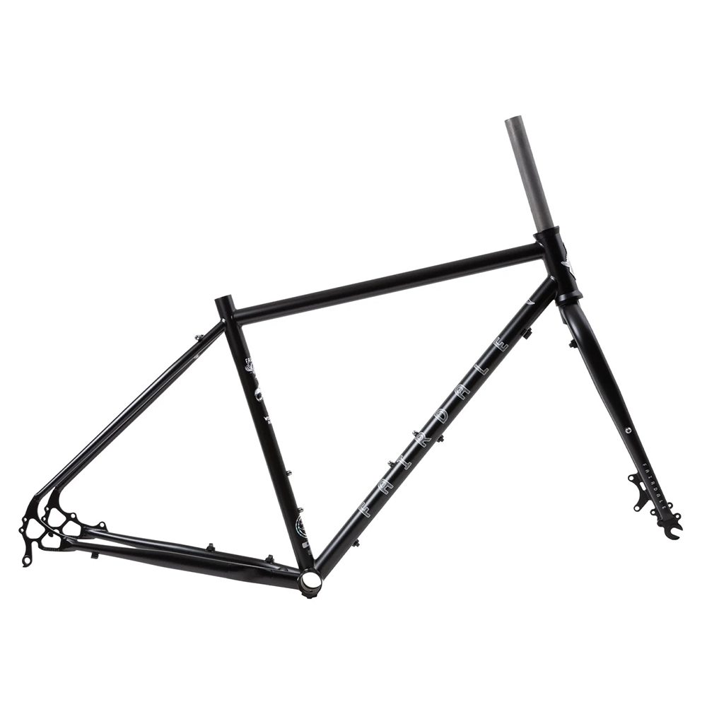 Fairdale Weekender frame and fork kit Matte Black with Silver Stickers - okvir-Ciklo-Centar-Zagreb