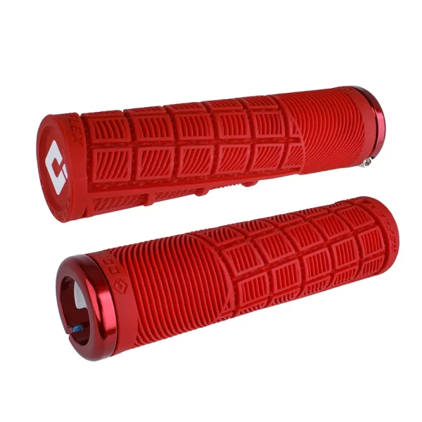 ODI Reflex LOCK-ON gripovi 135mm - crveni-Ciklo-Centar-Zagreb