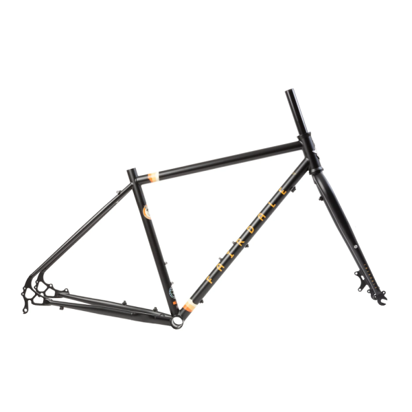FAIRDALE Weekender Frame and Fork Kit Matte Black with Orange Stickers - okvir-Ciklo-Centar-Zagreb