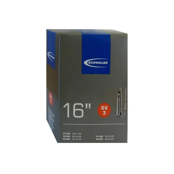 SCHWALBE 16x1.5-2.5" FV3 SV3 - zračnica-Ciklo-Centar-Zagreb