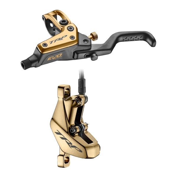 TRP EVO Pro Hydraulic Disc Brake | 4-Piston | prednja kočnica - zlatna-Ciklo-Centar-Zagreb