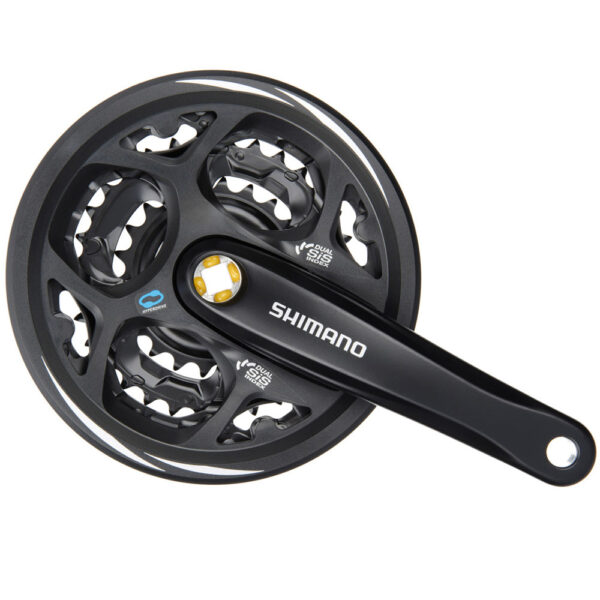 SHIMANO Altus FC-M311 3x7/8spd 48/38/28T pogon - crni-Ciklo-Centar-Zagreb