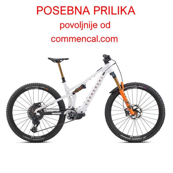 COMMENCAL T.E.M.P.O. POWER SIGNATURE GLITTERY WHITE - bicikl-Ciklo-Centar-Zagreb
