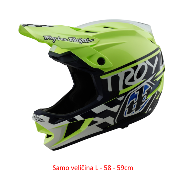 TROY LEE DESIGN Fifty 50 D4 MIPS kaciga - žuta-Ciklo-Centar-Zagreb-Ciklo-Centar-Zagreb